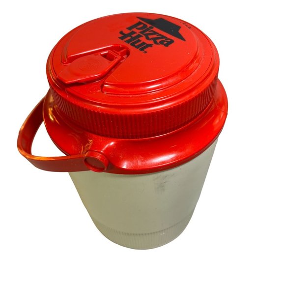 PIZZA HUT Red and White Gott Cooler (VIntage 1980's) - Picture 1 of 9